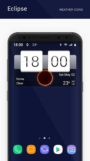 Eclipse weather icons Screenshot 2