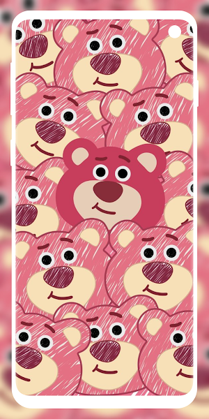 Cute Lotso Bear Wallpaper Screenshot 2