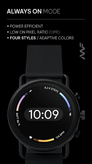 Awf Dash Digital - watch face Screenshot 3