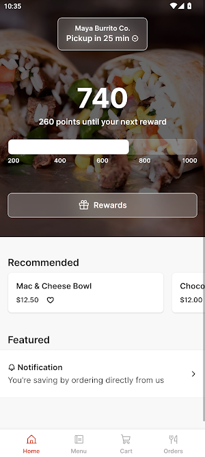 Maya Burrito Co. Screenshot 0