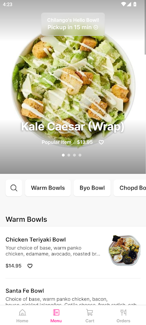Chilango's Hello Bowl! Screenshot 1