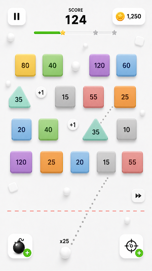 Brick Ballz Screenshot 1