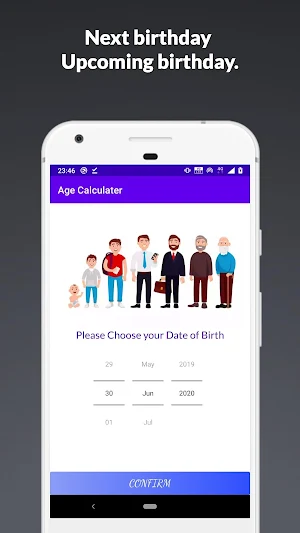 Age Calculator - Age calculator by date of birth Screenshot 0
