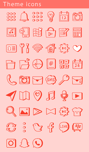 Cherry Friends Theme +HOME Screenshot 3