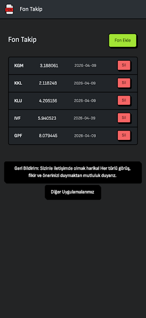 Fon Takip Screenshot 1