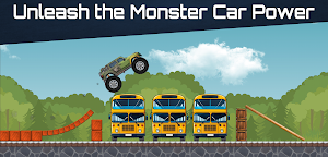 Car Monster Speed: Truck Games Screenshot 0