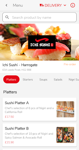 Ichi Sushi Leeds Screenshot 1