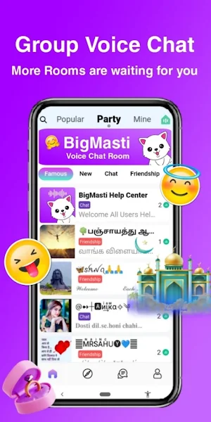 BigMasti - Voice Chat Room Screenshot 0