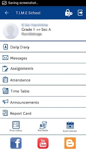 TIME Parent Portal Screenshot 1