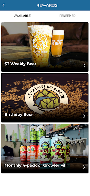 Eleven Lakes Brewing Screenshot 2