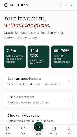 MERIDIAN Medical Journeys Screenshot 1