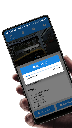 Mod BUSSID : Bus SR2 XHD Suite Class Terbaru Screenshot 3