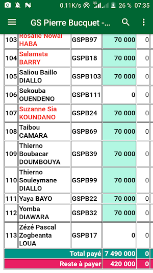 GS Pierre Bucquet - Mamou 1.3 Screenshot 1