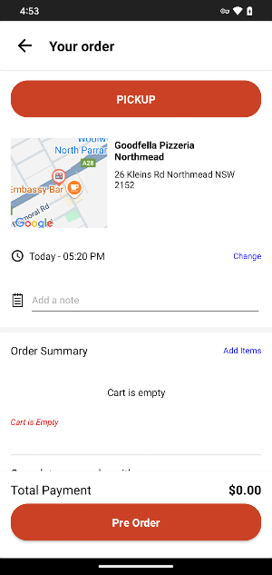 Goodfella Pizzeria Screenshot 3