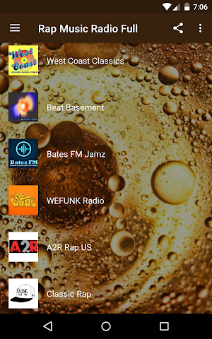 Rap Music Radio Full - The Urban Live Radio Screenshot 1
