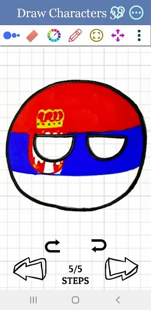 How to Draw Countryballs Screenshot 3