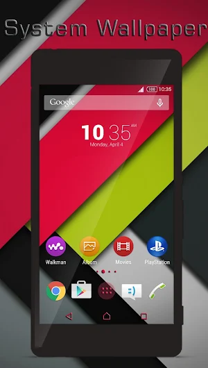 standard | Xperia™ Theme Screenshot 1