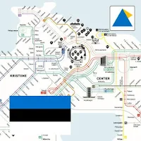 TALLINN BUS TRAM TROLLEY MAP