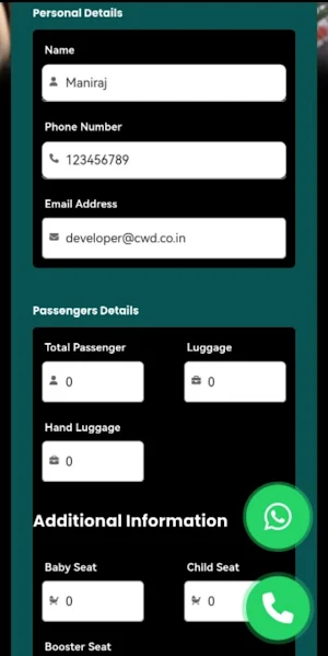 Online Mini Cabs Screenshot 3