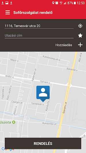 Vero car rendelő Screenshot 1