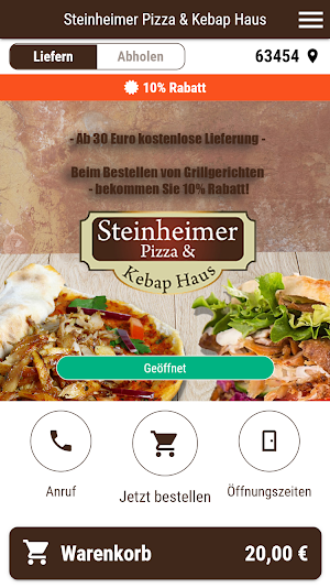 Steinheimer Kebaphaus Screenshot 0