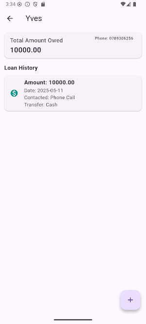 Loan Manager Screenshot 0