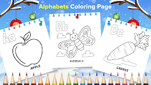 Christmas Coloring Worksheets Screenshot 3