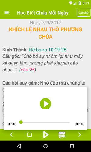 Bài Học Kinh Thánh Hằng Ngày Screenshot 1