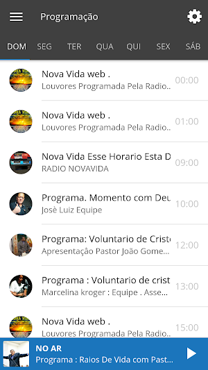 Nova Vida Web Screenshot 1