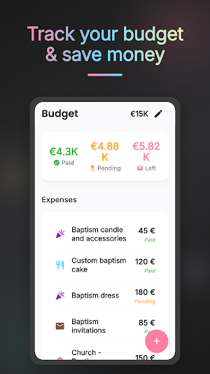 BaptiDay - Baptism Organizer Screenshot 3