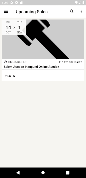 Salem Auction House Screenshot 0