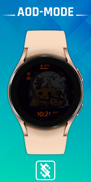 BFF73- Halloween Cat & Pumpkin Screenshot 1