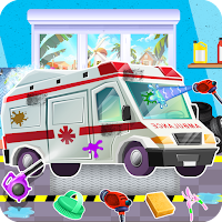 Services Trucks Auto Wash Game