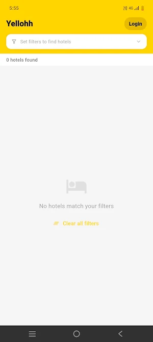 Yellohh : Hotel Booking App Screenshot 2