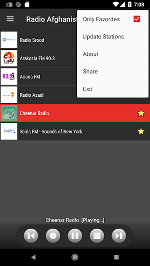 RADIO AFGHANISTAN : Free Music News Sport Screenshot 2