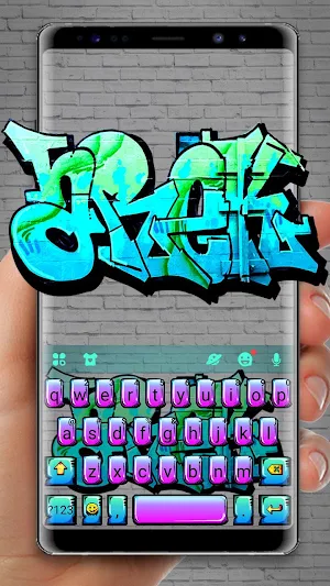 Wall Graffiti Theme Screenshot 0