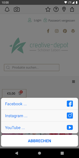 Creative Depot Screenshot 1
