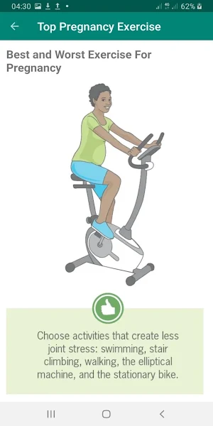 Pregnancy Exercise at Home Screenshot 2