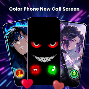Color Call Screen Call Themes Screenshot 0
