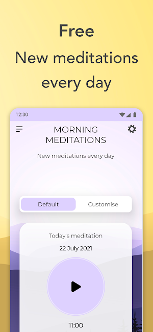 Morning meditation: daily inspiration & confidence Screenshot 3