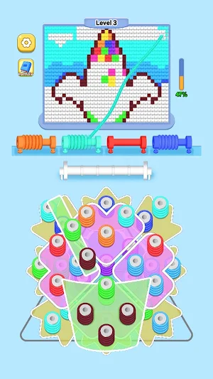 Wool Sort Screenshot 2