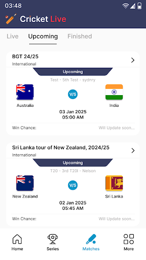 Live Cricket TV HD Screenshot 2