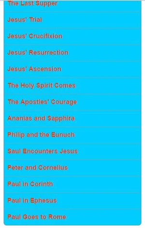 Bible Stories Screenshot 1