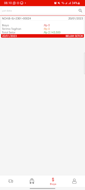 PAKET JE DRIVER Screenshot 1