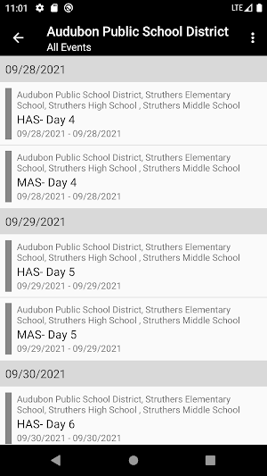 Audubon Public School District Screenshot 2