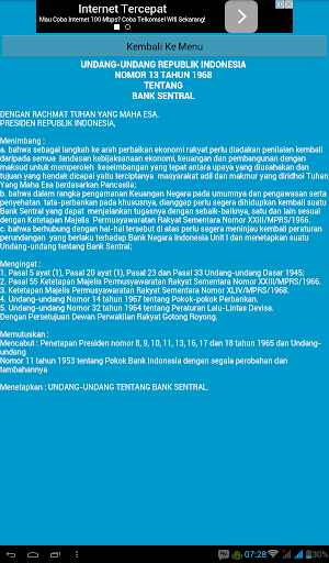 Undang-Undang Bank Sentral Screenshot 2