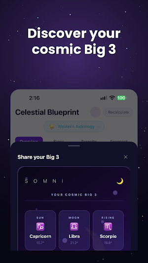 Somni — Cosmic Dream Journal Screenshot 3