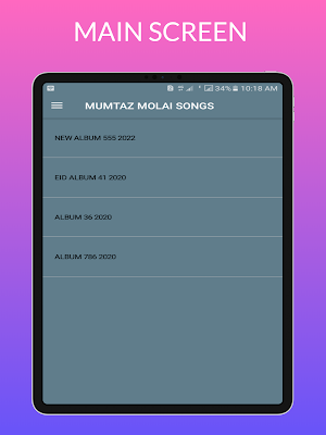 Mumtaz Molai Songs Screenshot 0