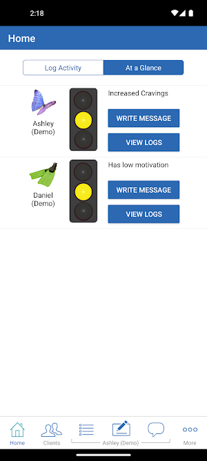 Recovery Connect - Counselor Screenshot 1