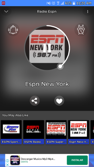 Radio Deportes Espn Live Radio Screenshot 1